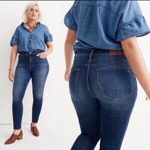 Madewell High Rise Plus Size Skinny Jeans